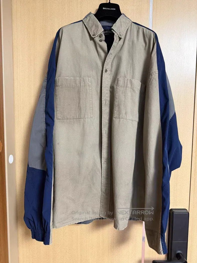 Balenciaga Balenciaga Patchwork color-block jacket Size US L / EU 52-54 / 3 - 1 Thumbnail