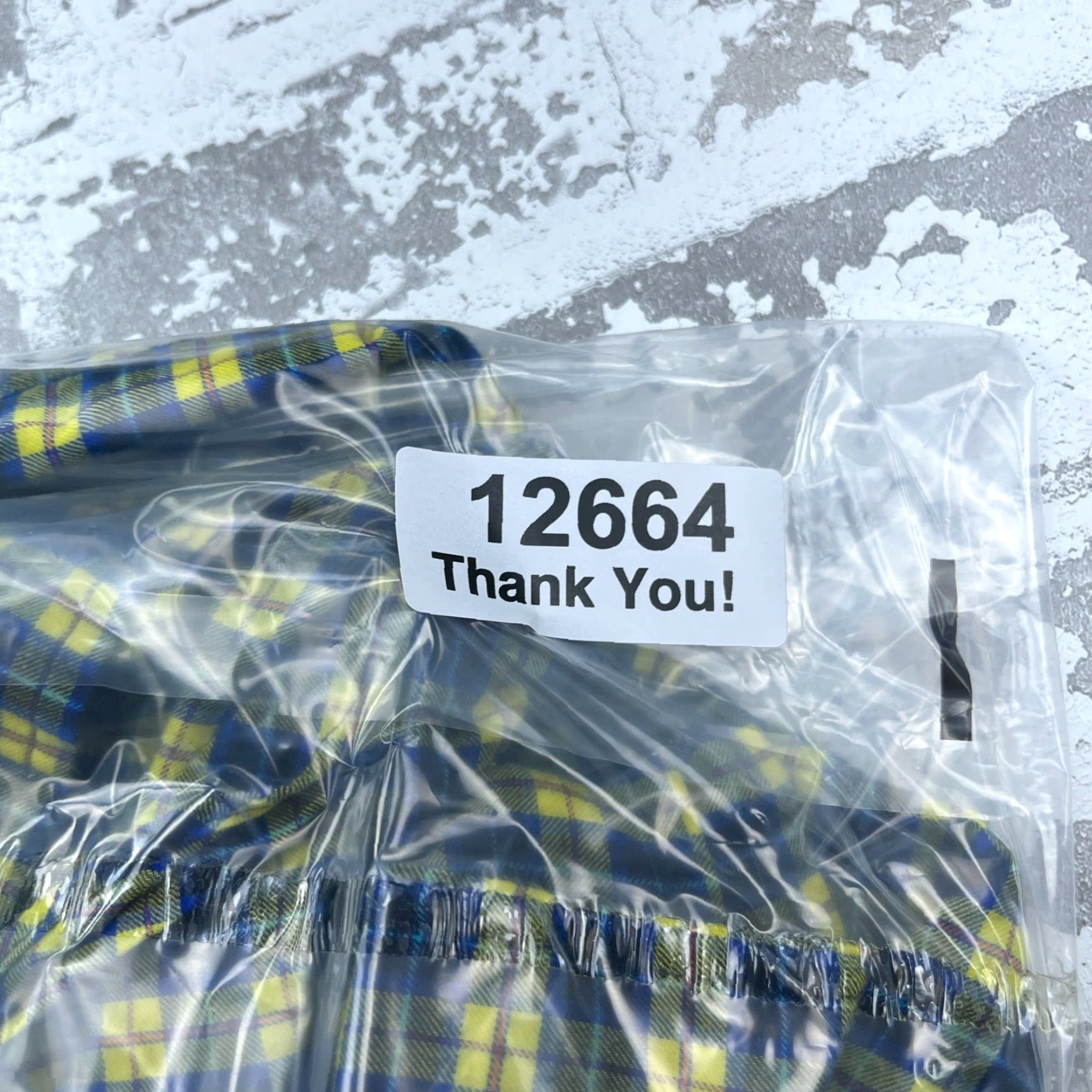 Ralph Lauren Ralph Lauren Button-Up Shirt Men Small Yellow Blue Plaid Flannel Cotton Classic, Short Sleeve? Wait. Size 36R - 8 Thumbnail