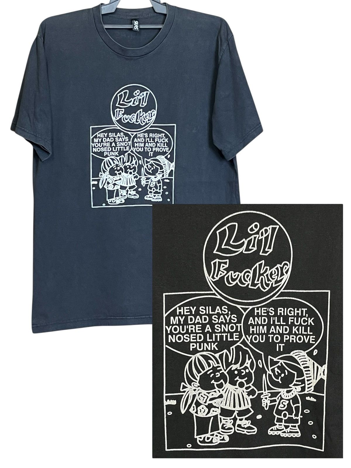 Silas Rare🔥Vintage SILAS lil fuxker tee shirt Size US L / EU 52-54 / 3 - 1 Thumbnail
