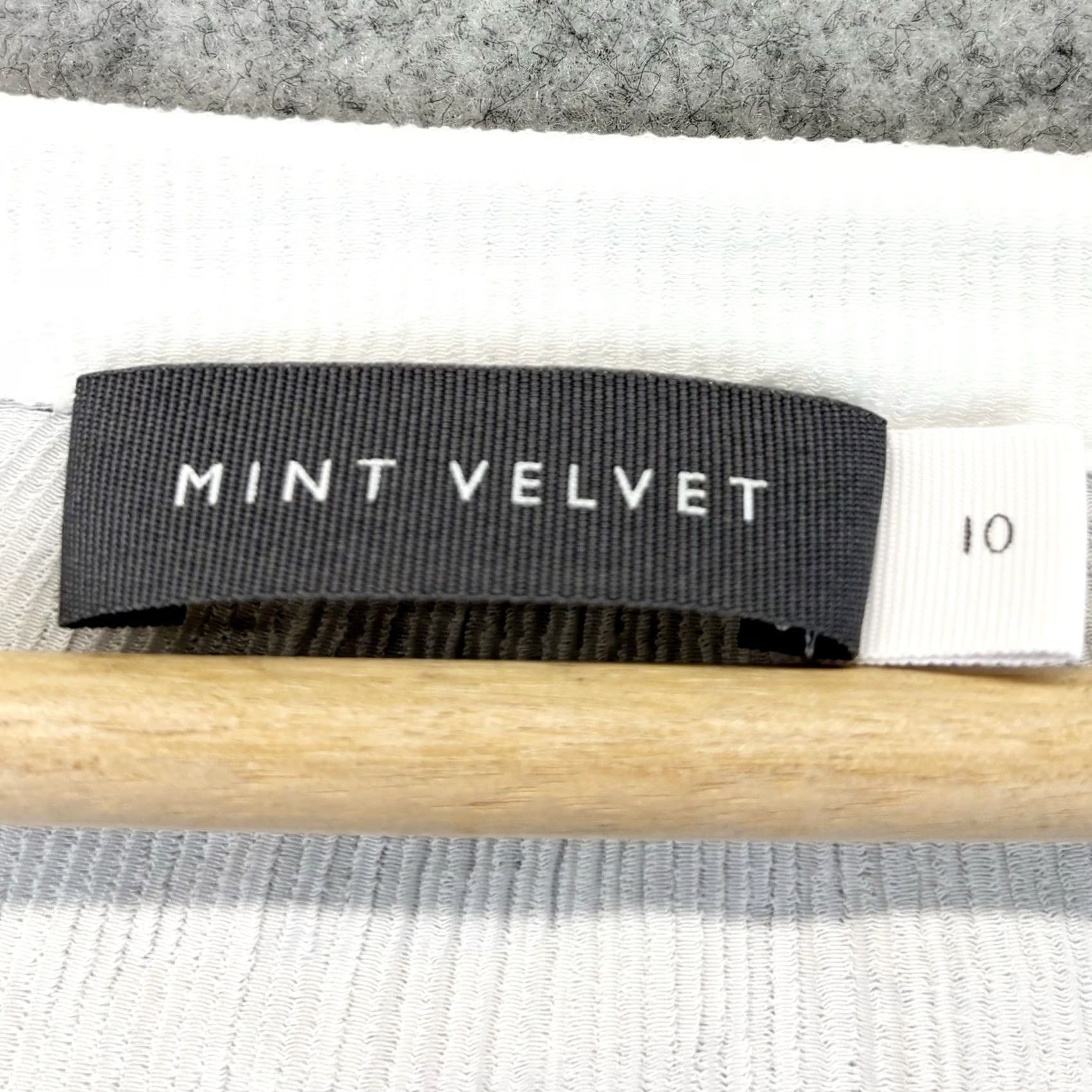 Vintage Mint Velvet Top Womens UK 10 sleeve size women white Pre Loved Ladies Size L / US 10 / IT 46 - 6 Thumbnail