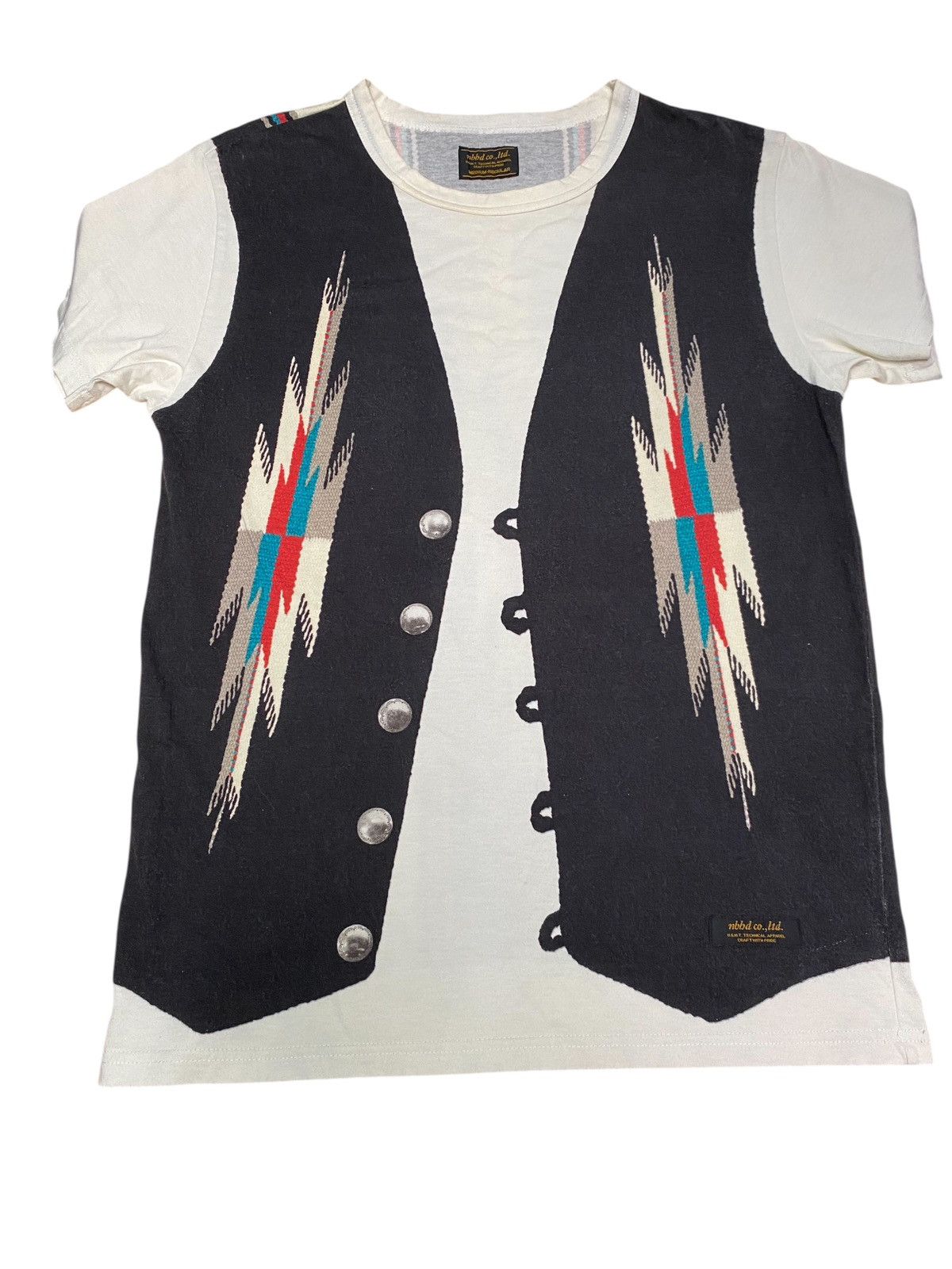 Neighborhood Neighbourhood native style vest tshirt B4 Size US M / EU 48-50 / 2 - 3 Thumbnail