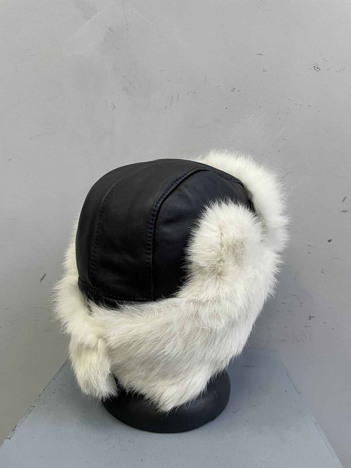 Hysteric Glamour Rare real fur fuzzy ushanka panama hat avant garde y2k Size ONE SIZE - 8 Thumbnail
