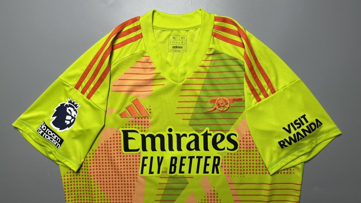 Vintage ARSENAL ADIDAS 2024/2025 FOOTBALL GOALKEEPER JERSEY #22 RAYA Size US XL / EU 56 / 4 - 3 Thumbnail