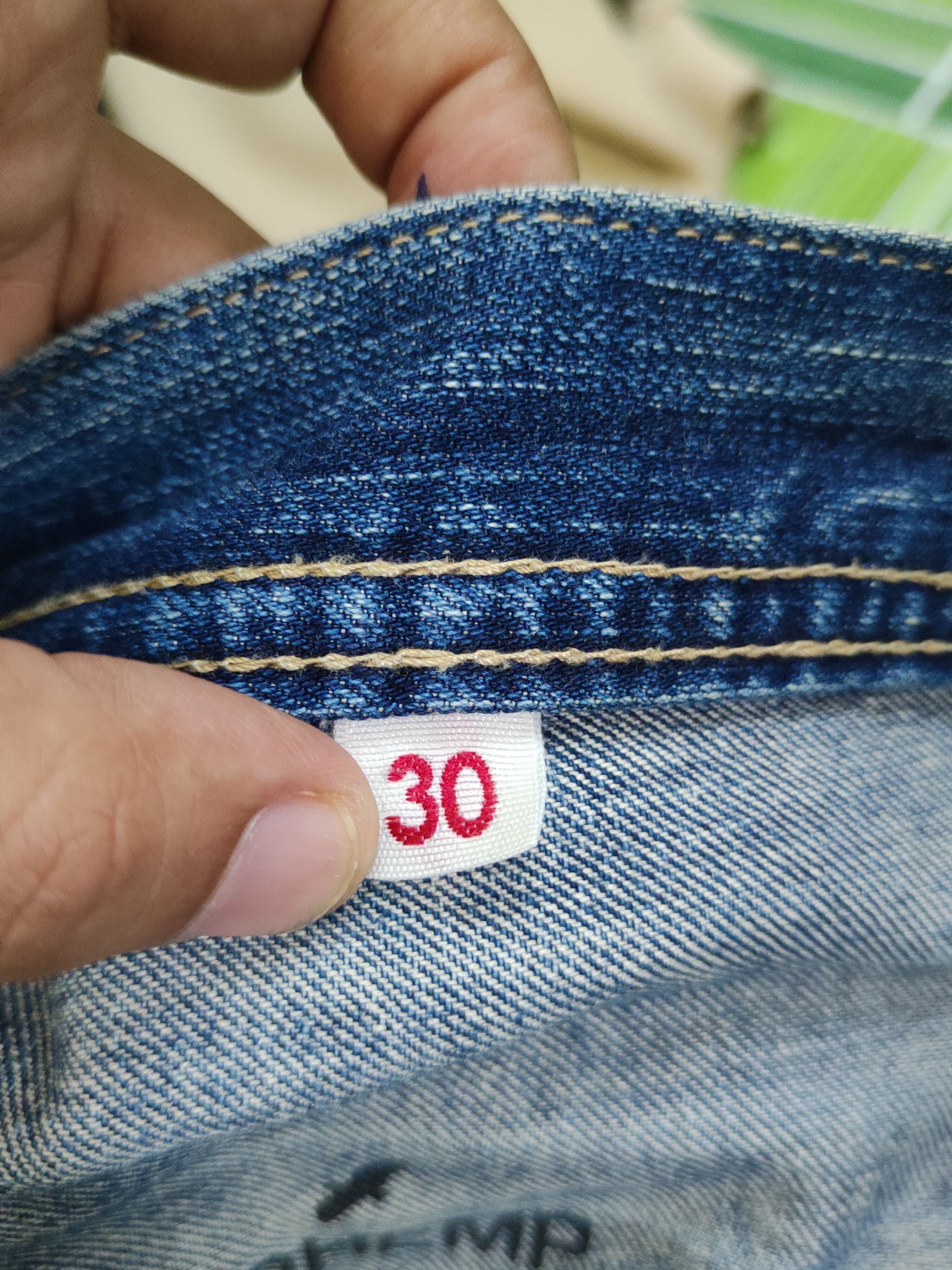Japanese Brand Gohemp made in japan Distressed Ripped denim Jeans #W1573 Size US 30 / EU 46 - 15 Thumbnail