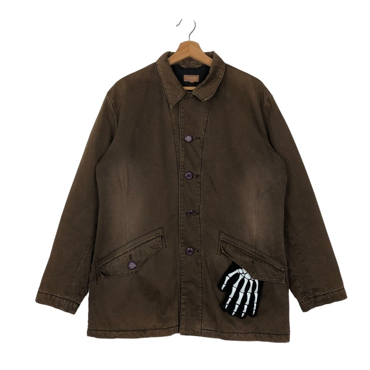 Japanese Brand 🔥VINTAGE WORK JACKET CHORE COUPLE ISSEY MIYAKE Size US L / EU 52-54 / 3 - 1 Thumbnail
