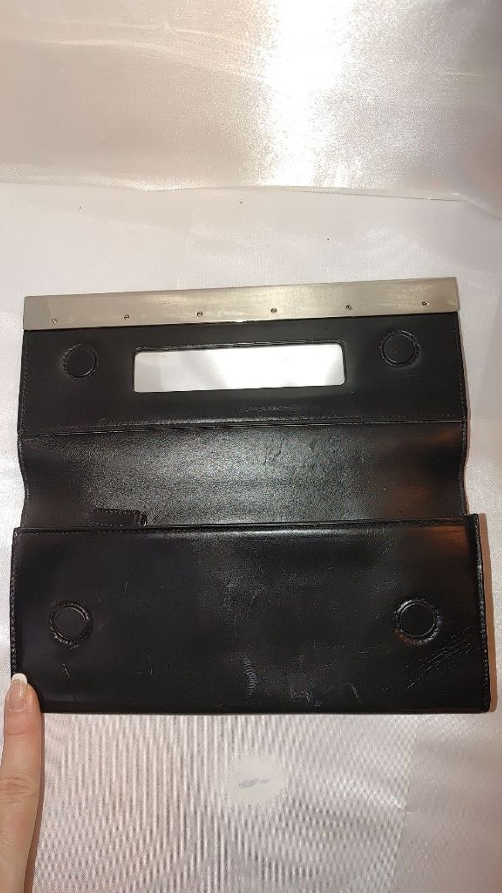 Calvin Klein Calvin Klein Leather Clutch Size ONE SIZE - 6 Thumbnail