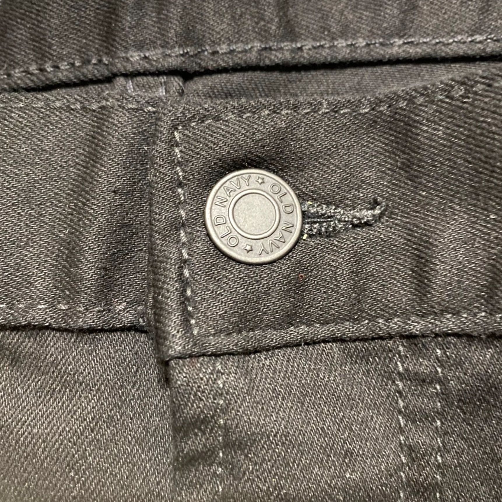 Old Navy Old Navy Mens Jeans Slim Dark Wash Black Denim 40x34 Mid Rise Stretch Tapered 5-Pocket Denim Size US 40 / EU 56 - 4 Thumbnail