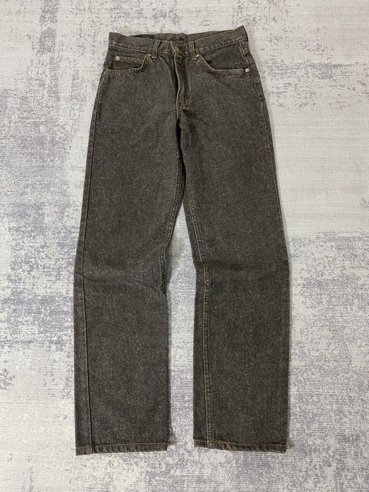Lee Vintage 90s lee stoneblack reguler jeans Size US 28 / EU 44 - 4 Thumbnail