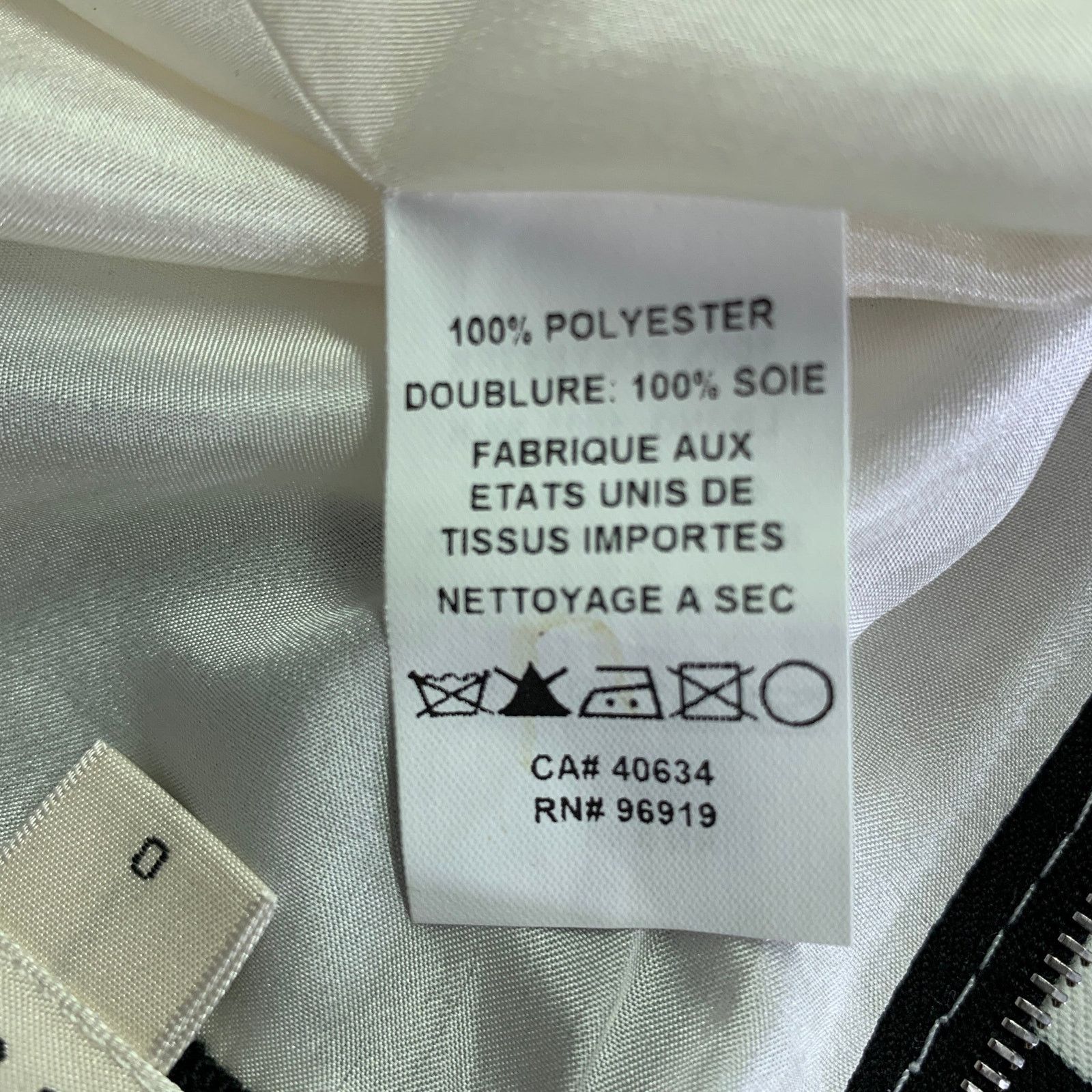 Marc Jacobs MARC JACOBS Size 0 Black White Polyester Stripe Flared Skirt Size 25" / US 0 / IT 36 - 6 Thumbnail