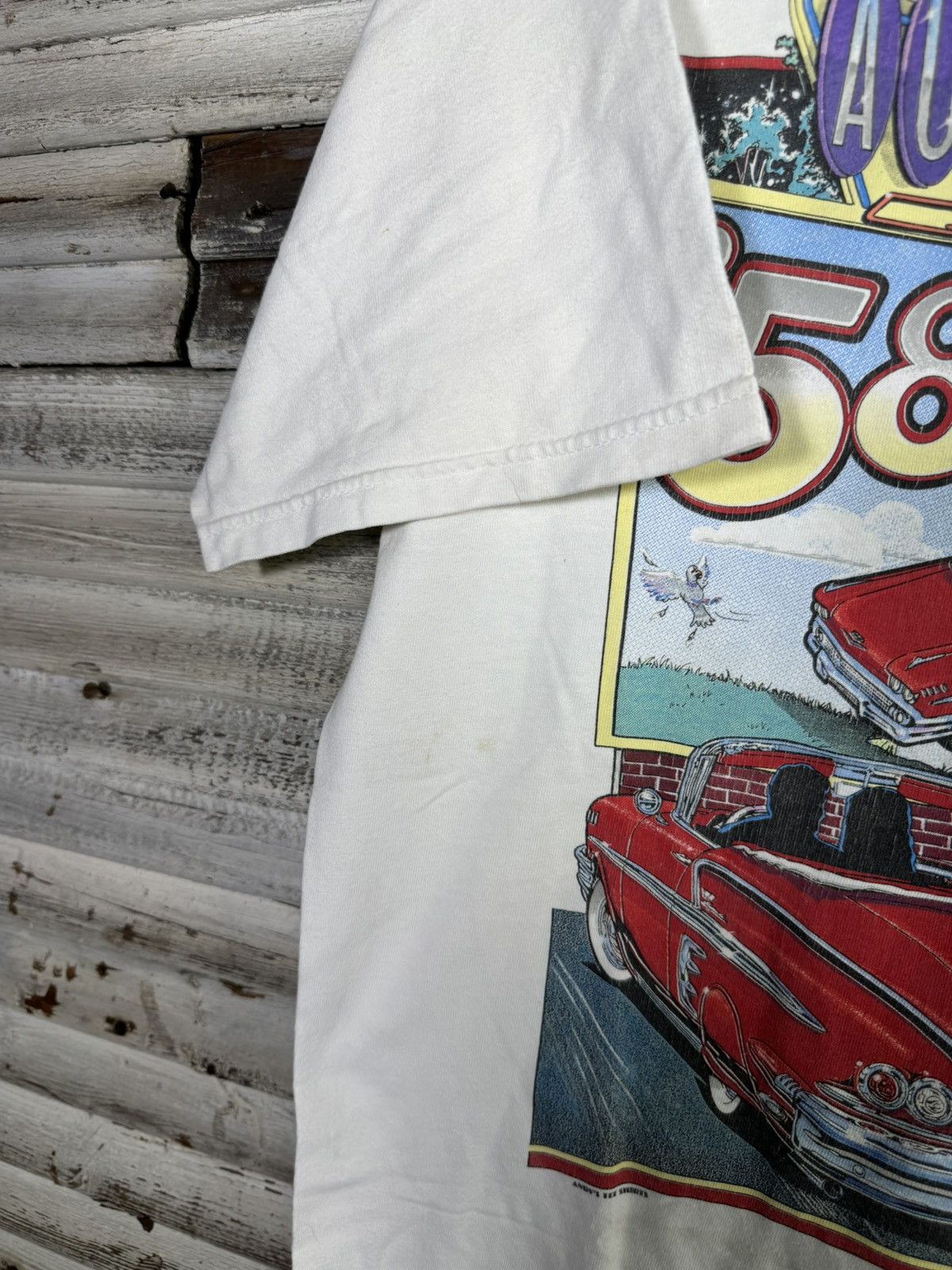 Chevrolet × Vintage Vintage ‘58 Chevy Shirt Size US L / EU 52-54 / 3 - 4 Thumbnail
