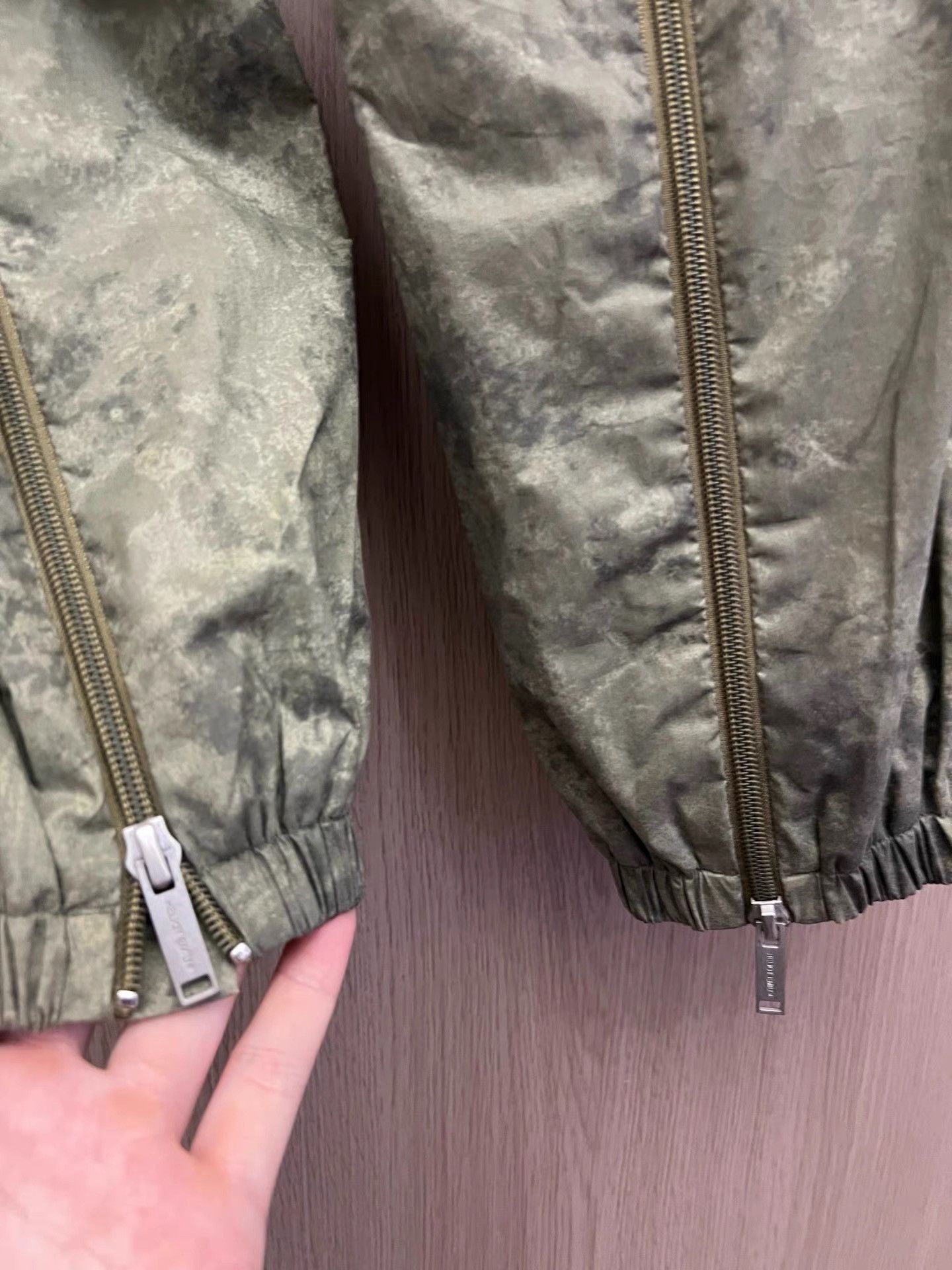Heliot Emil Heliot Emil Nylon Camouflage 3M Cargo Pants K35 Size US 33 - 6 Thumbnail