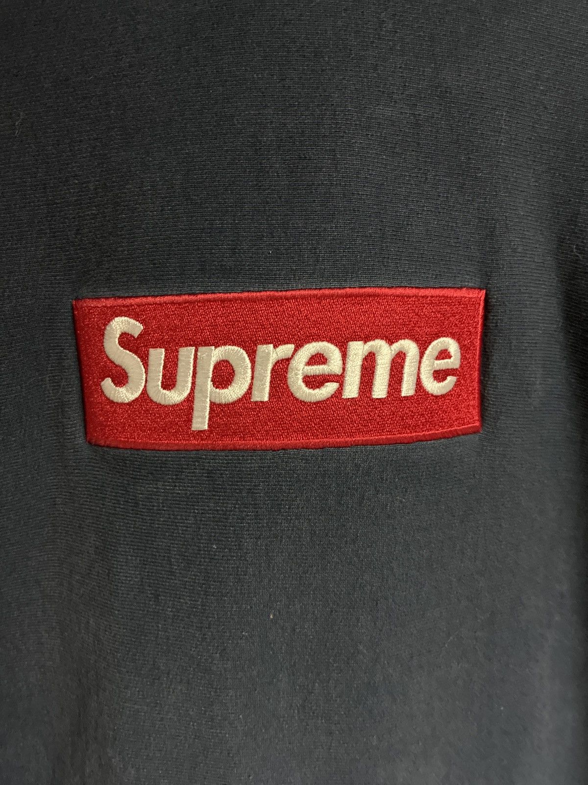 Supreme Supreme Box Logo Hoodie FW16 - Navy blue Size US L / EU 52-54 / 3 - 2 Thumbnail