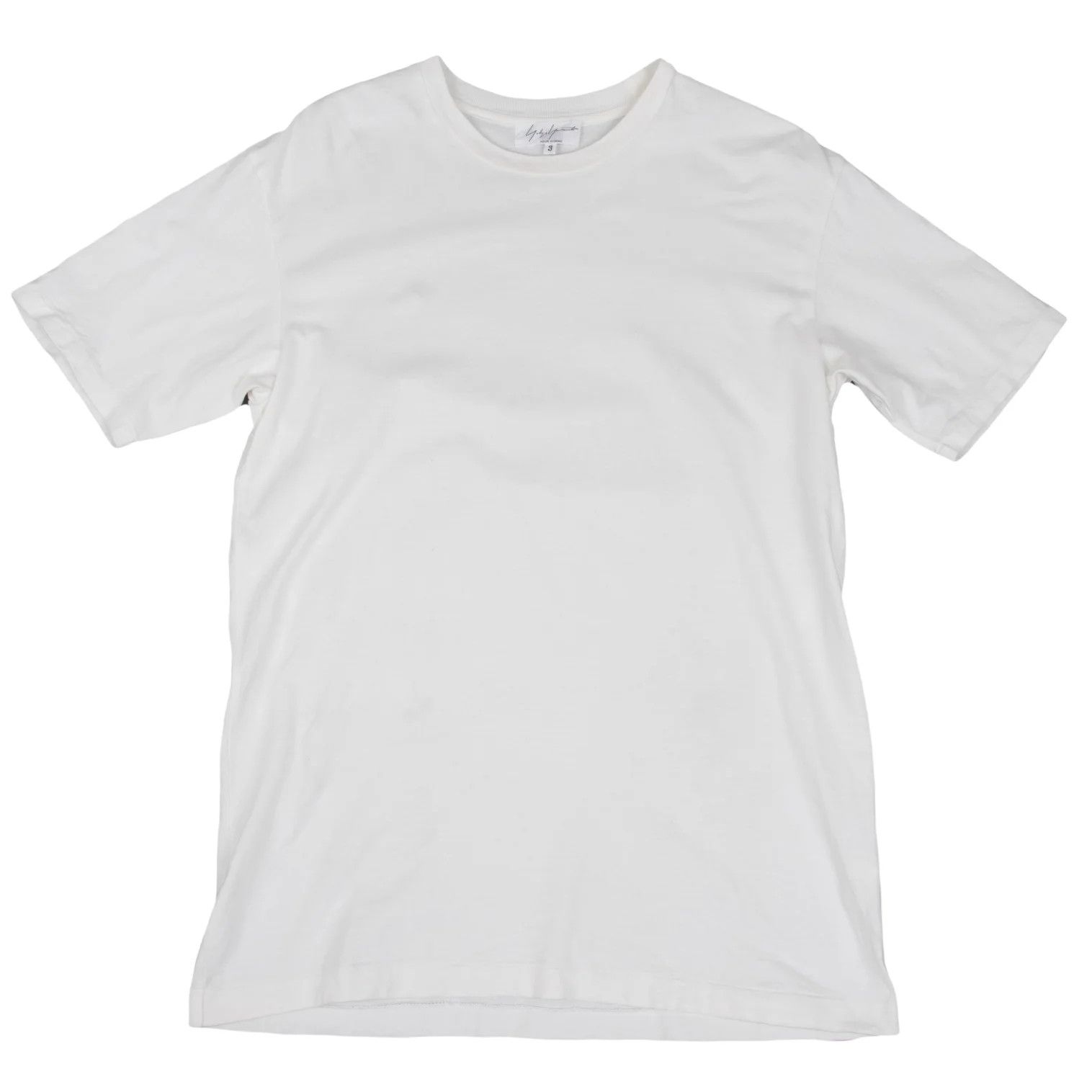 Yohji Yamamoto Yohji Yamamoto Cotton Back Print T-shirt Off-White Size US S / EU 44-46 / 1 - 4 Thumbnail