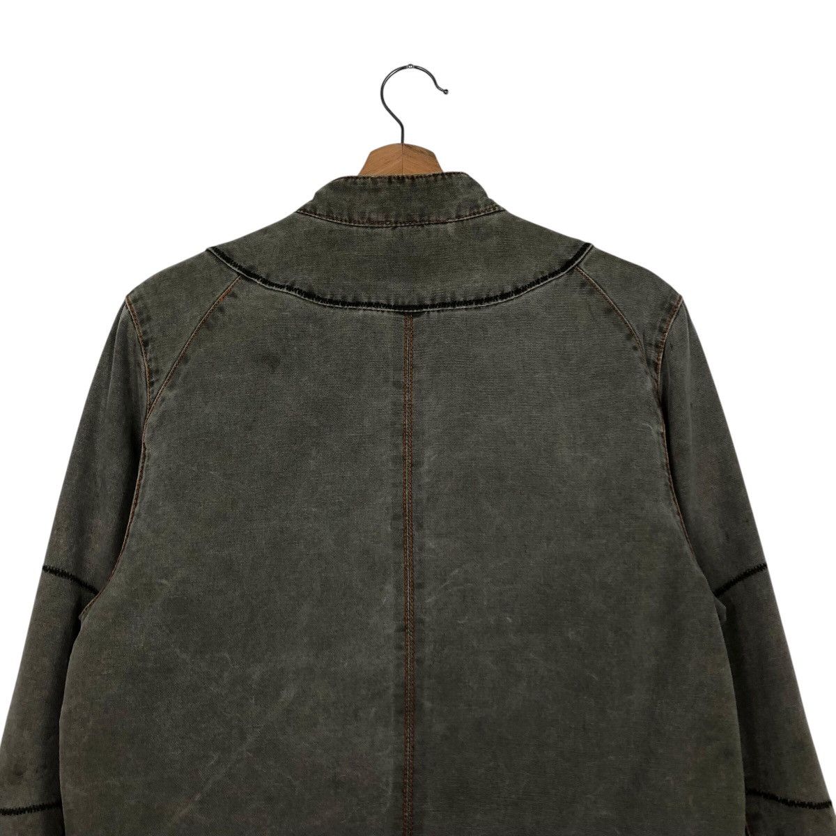 Zara 📌Vintage Cropped Biker Jacket Zara Jeans Multi Pocket Cargo Size US M / EU 48-50 / 2 - 9 Thumbnail