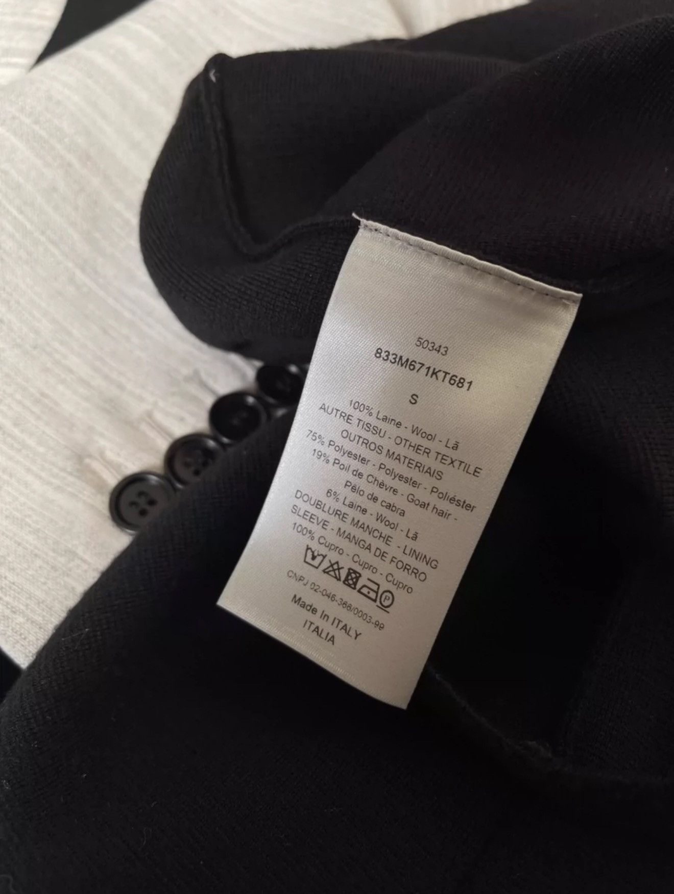 Dior Dior Homme by KVA 18fw tailored sweatshirt Size 46R - 5 Thumbnail