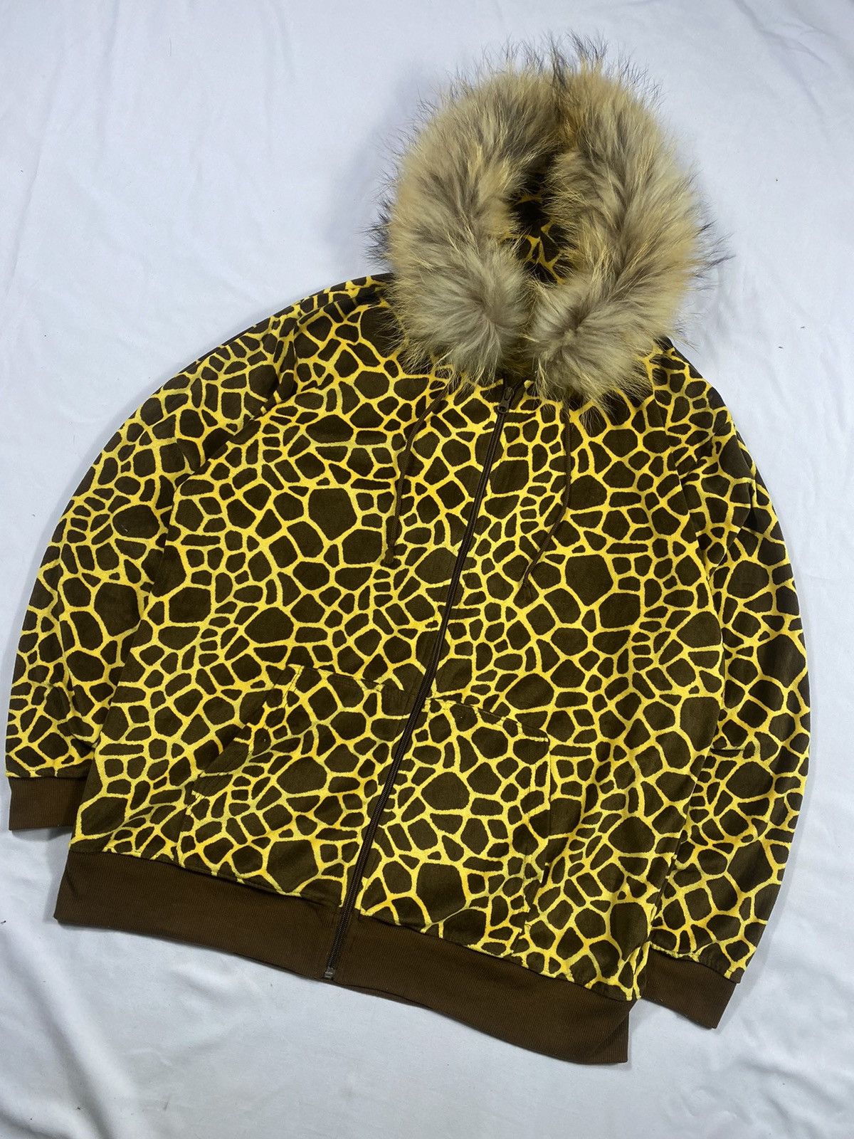 14th Addiction Japanese Unknow Leopart fur zip hoodie lgb ifsix style Size US L / EU 52-54 / 3 - 4 Thumbnail