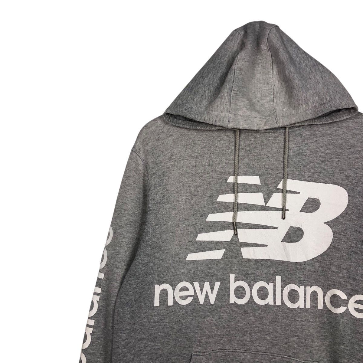 Japanese Brand 📌Vintage Hoodie Sweater New Balance Big Logo Spell Out Size US XS / EU 42 / 0 - 8 Thumbnail