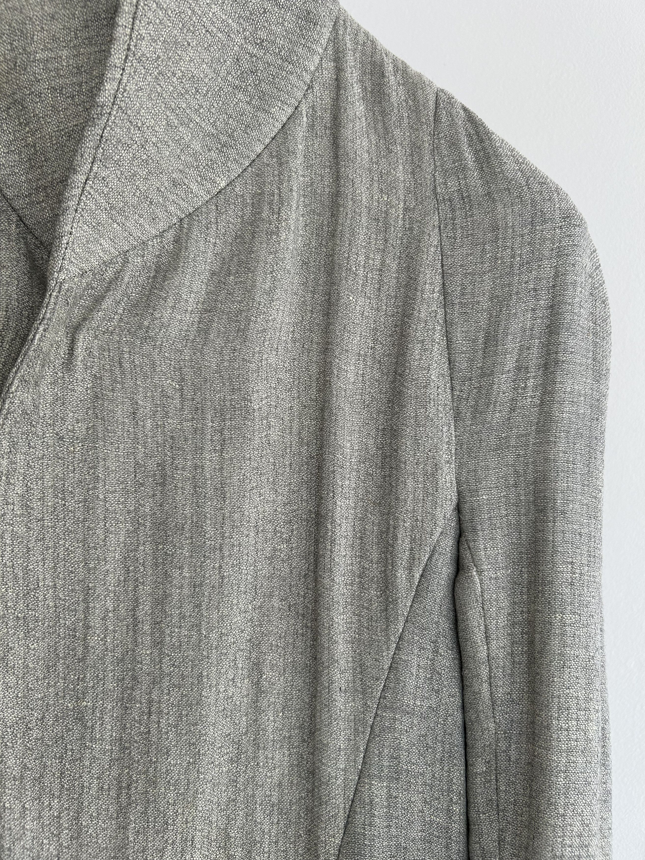 Individual Sentiments Shawl Collar Jacket in Silver (JK22) Size US M / EU 48-50 / 2 - 7 Thumbnail