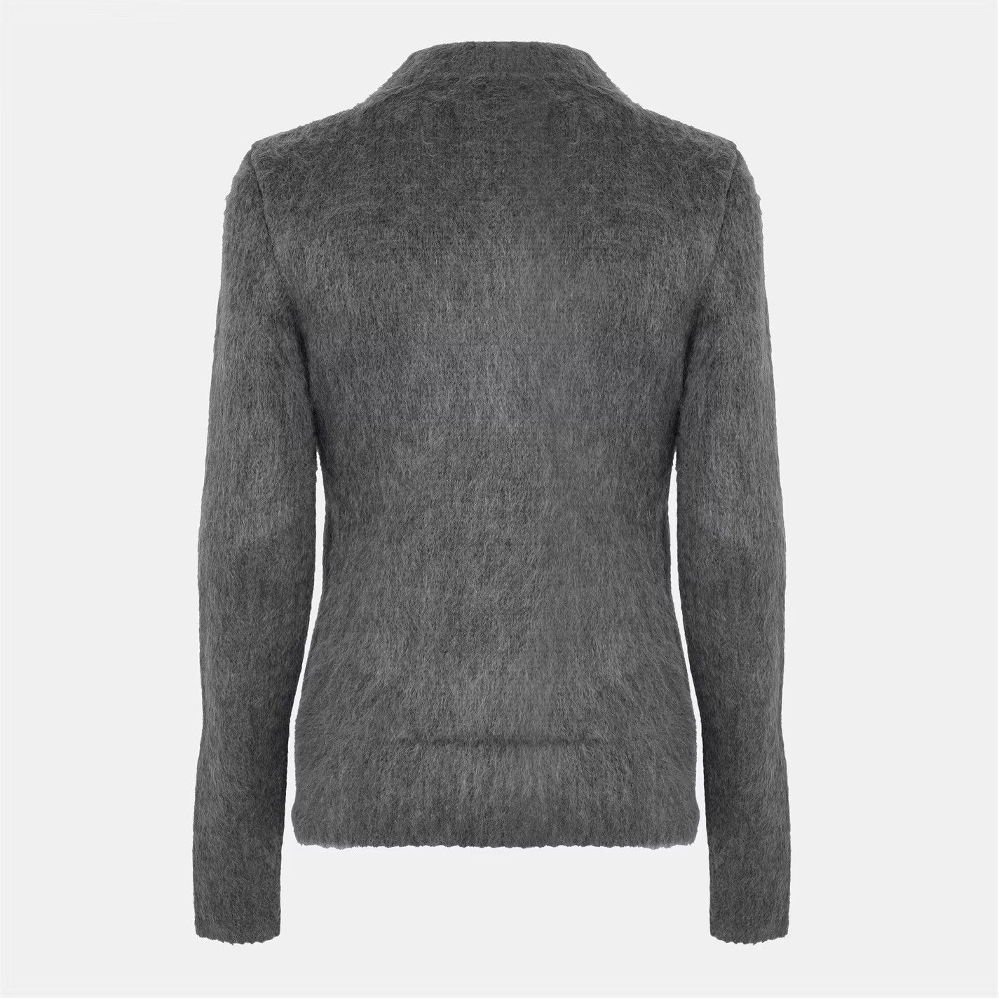 Gucci o1g2r1mq0426 Mohair Jumper in Grey Size US XL / EU 56 / 4 - 2 Thumbnail