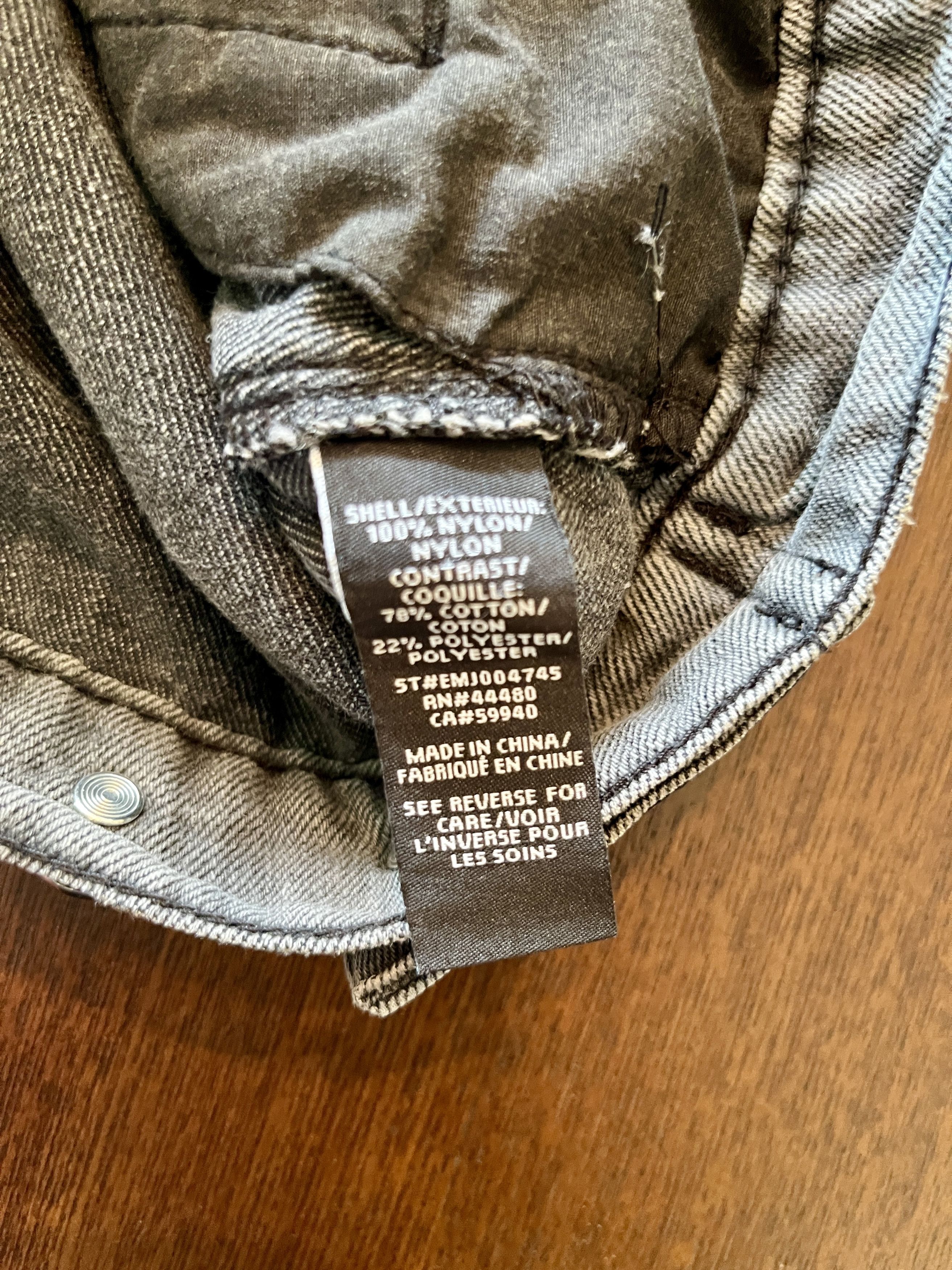Elwood Elwood Distressed Hybrid Denim MA-1 Bomber Jacket Mens M Size US M / EU 48-50 / 2 - 13 Thumbnail
