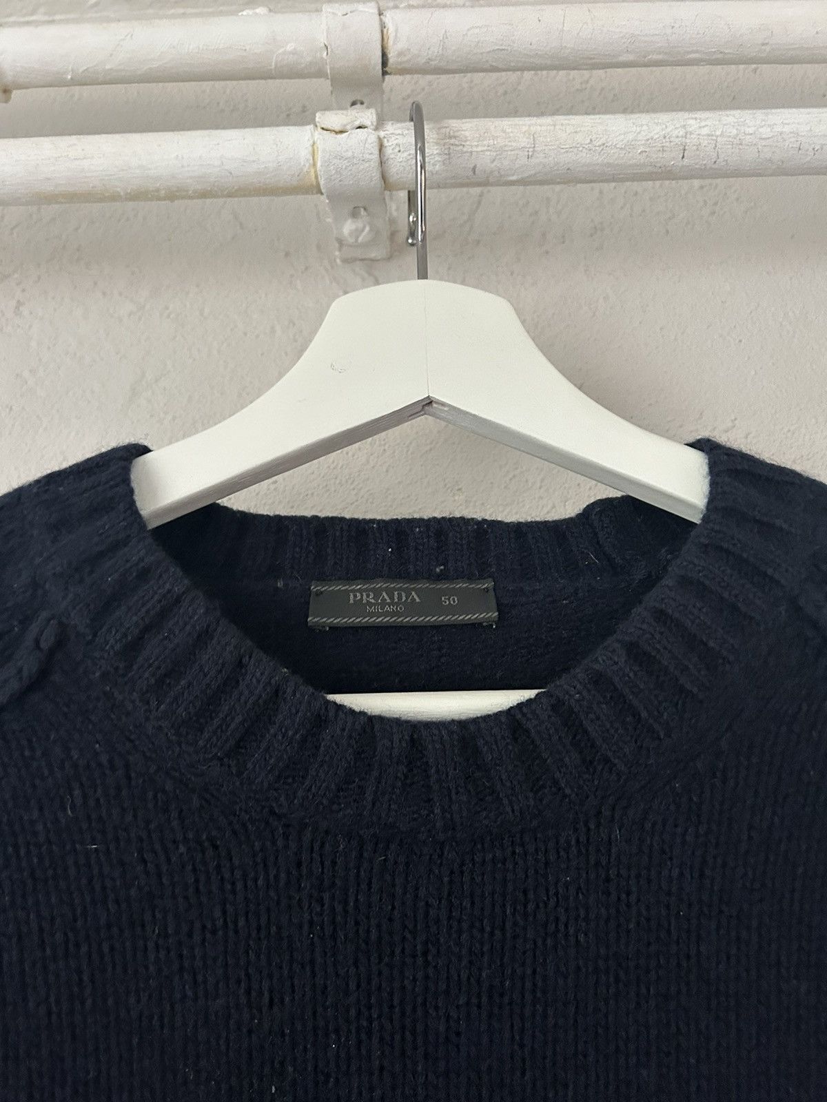 Prada Wool Pocket Sweater Size US M / EU 48-50 / 2 - 8 Thumbnail