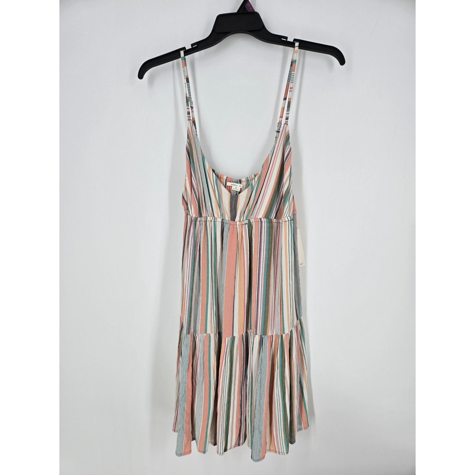 O'Neill NEW O'Neill LOTTIE Multicolor Sun Dress Size XL Size XL / US 12-14 / IT 48-50 - 4 Thumbnail