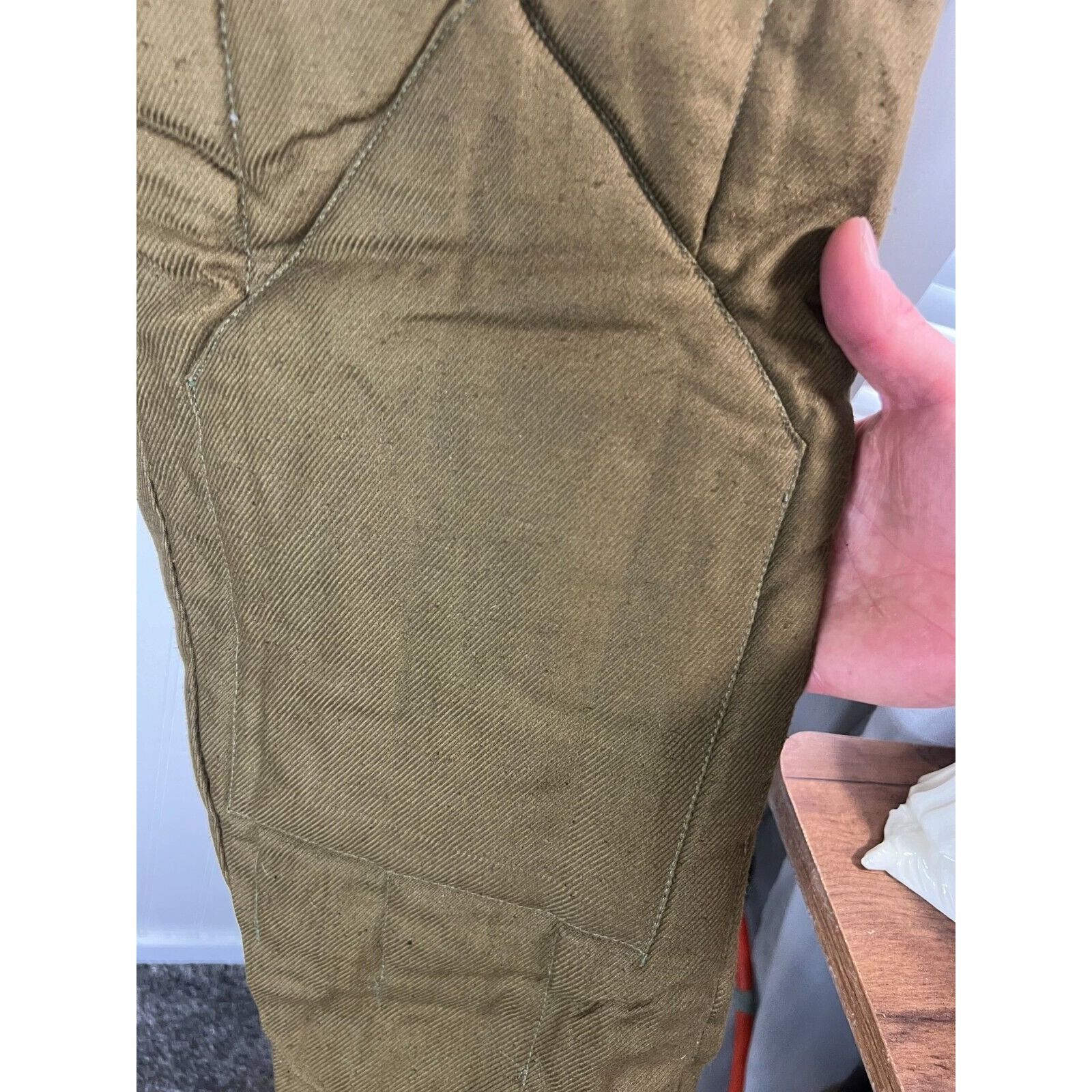 Vintage Vintage Men's 1970s Winter Brown Insulated Russian Army Pant Size US 36 / EU 52 - 7 Thumbnail