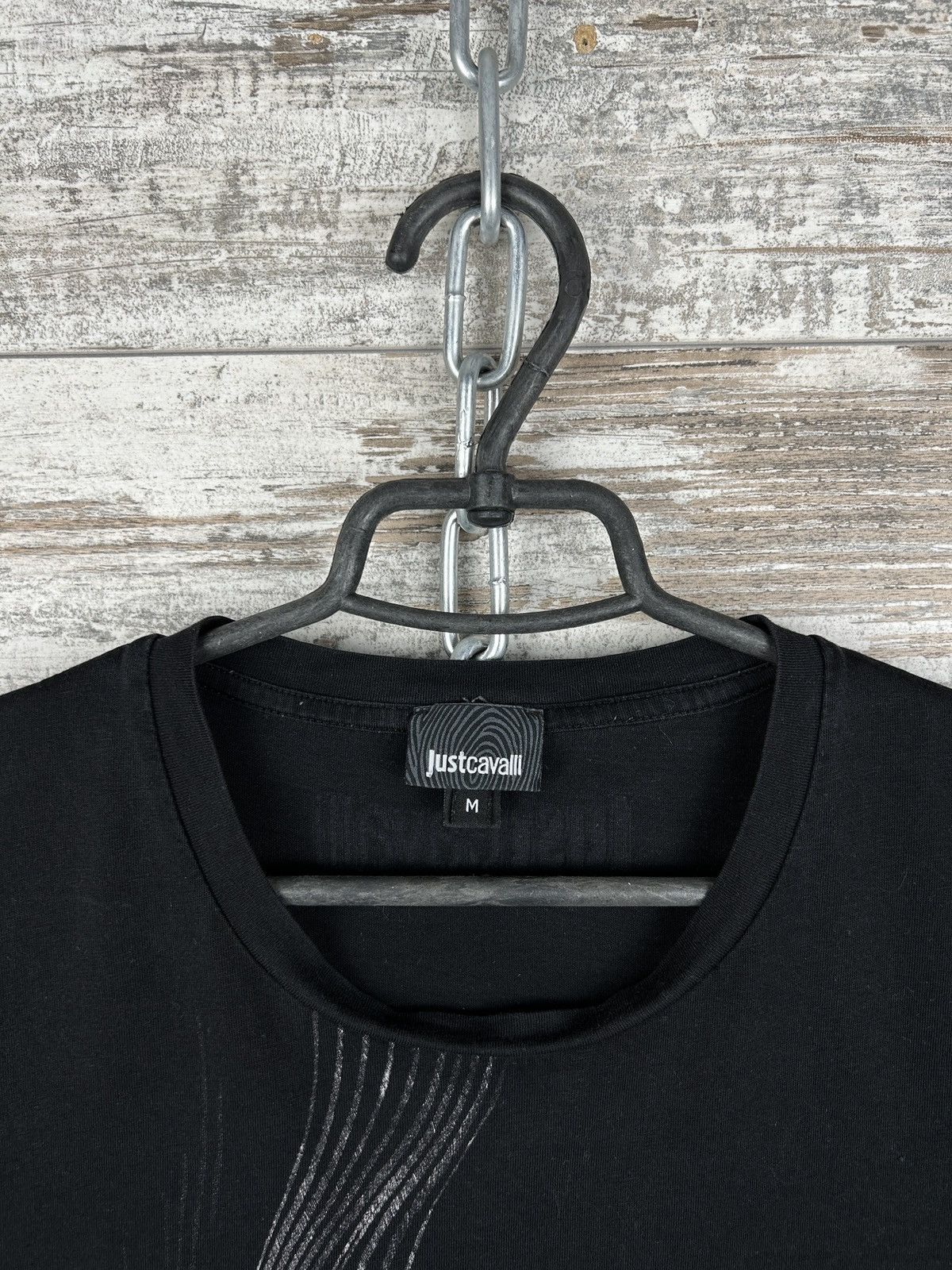 Just Cavalli × Vintage Mens Vintage Just Cavalli T-shirt luxury tee dragon Medusa Size US M / EU 48-50 / 2 - 4 Thumbnail