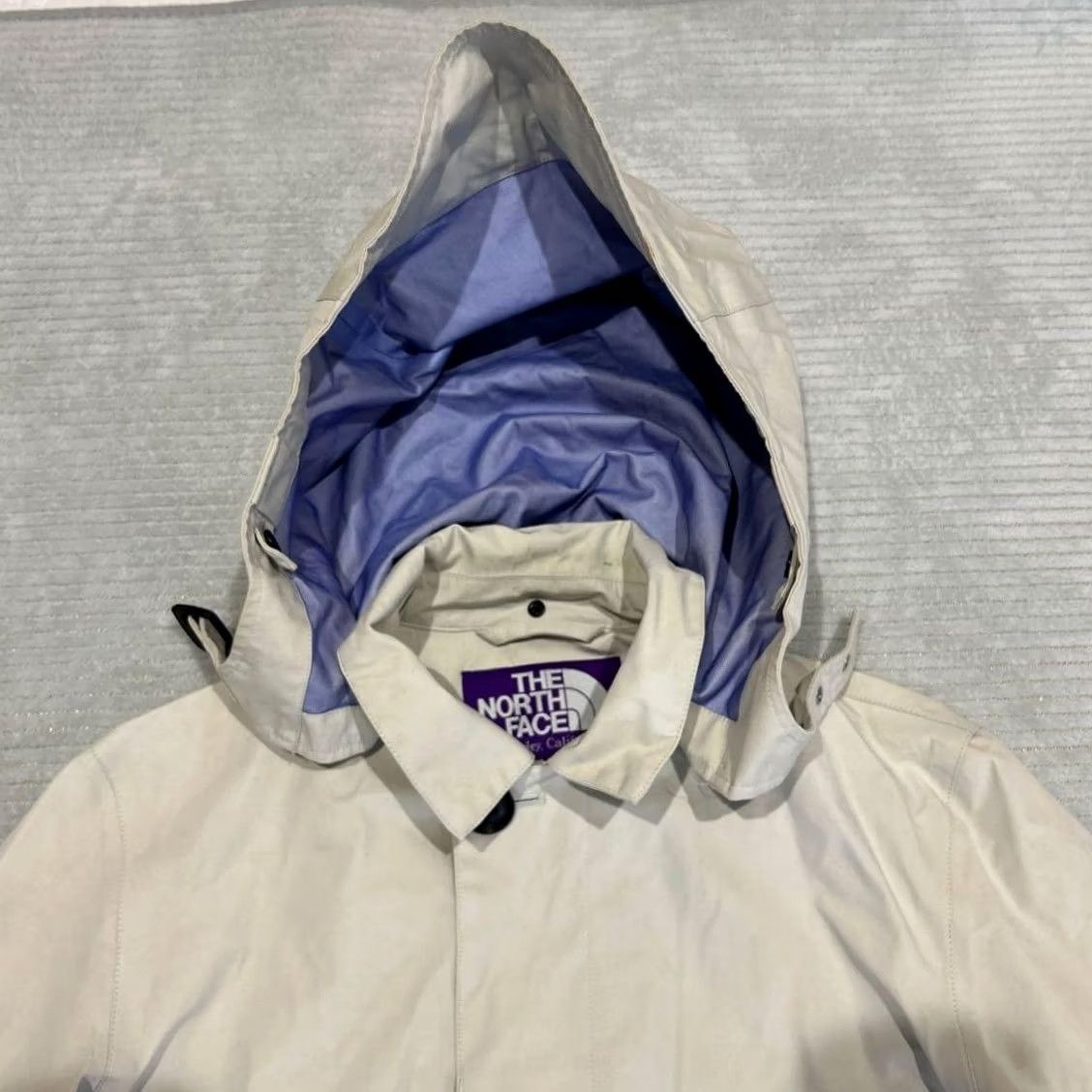 The North Face Purple Label THE NORTH FACE PURPLE LABEL Stand-collar Coat Cotton Light Gray S Men Size US S / EU 44-46 / 1 - 4 Thumbnail