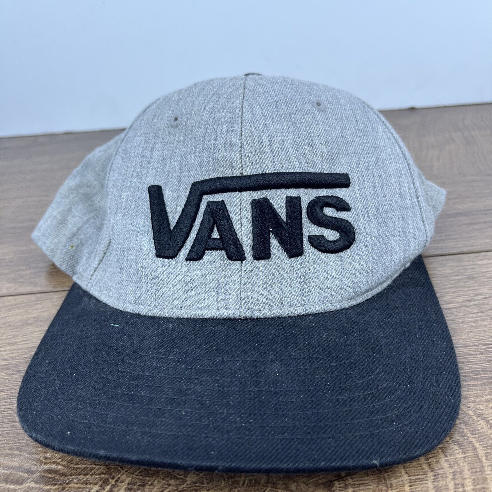 Vans VANS Snapback Hat Vans Gray Hat Adjustable Adult Size Hat Gr Size ONE SIZE - 3 Thumbnail