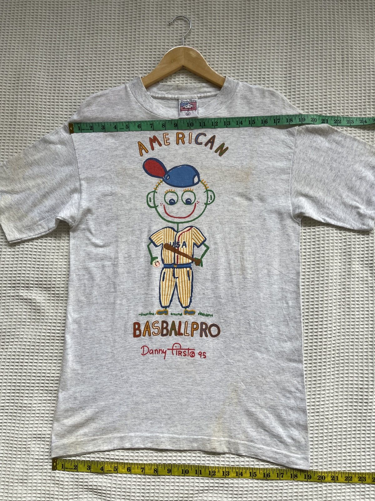Cartoon Network Rare🔥Vtg 90’s Danny First American Basballpro Arts Tee Size US M / EU 48-50 / 2 - 12 Thumbnail