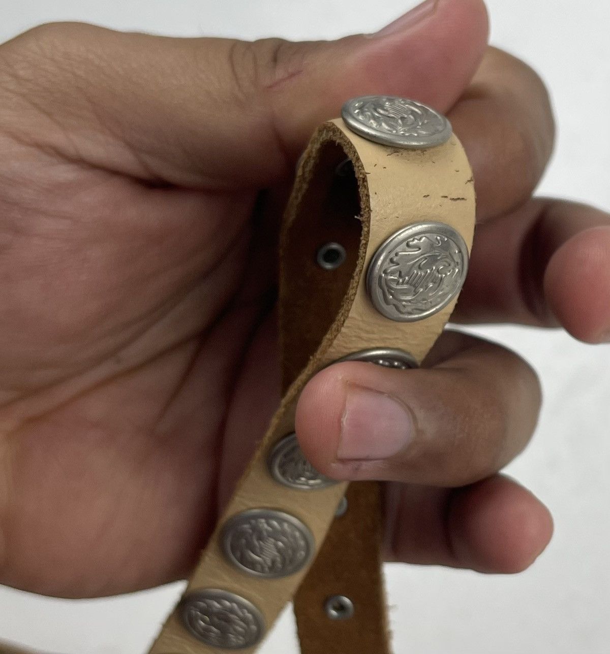 Japanese Brand × Seditionaries rare tiny studded belt tc36 Size 34 - 10 Thumbnail