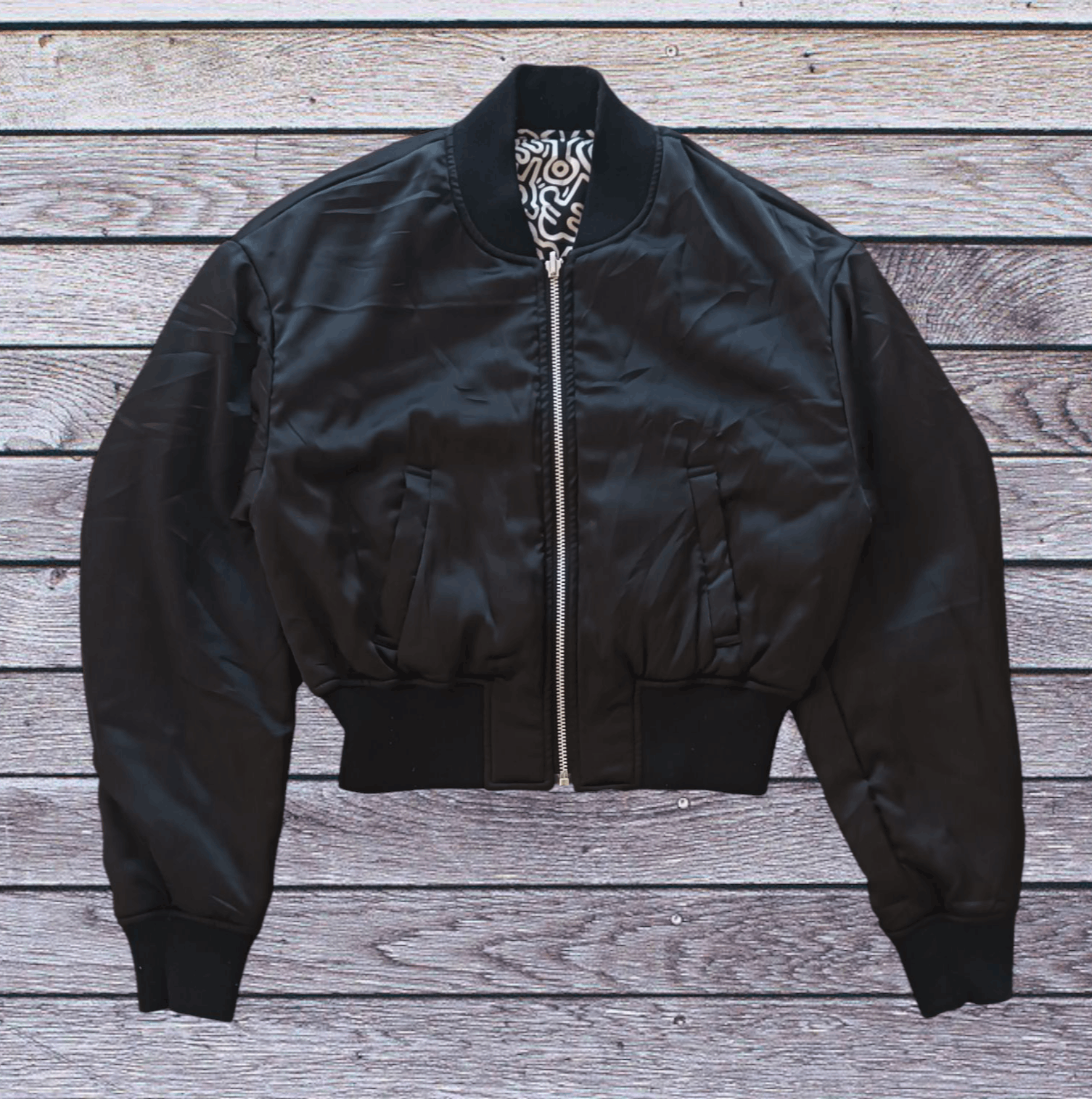 Japanese Brand × Keith Haring BOMBER JACKET KEITH HARING X SLY CROP TOP Size ONE SIZE - 7 Thumbnail