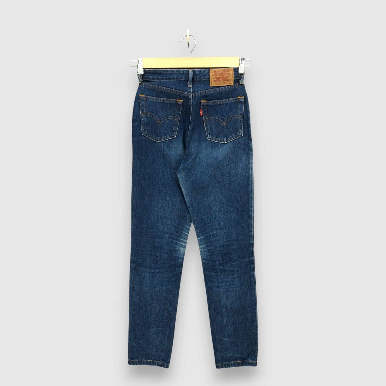 Levi's Vintage Levis Faded Jeans Levi's 606 Blue Wash Tapered Denim Size 24" / US 00 / IT 34 - 2 Thumbnail