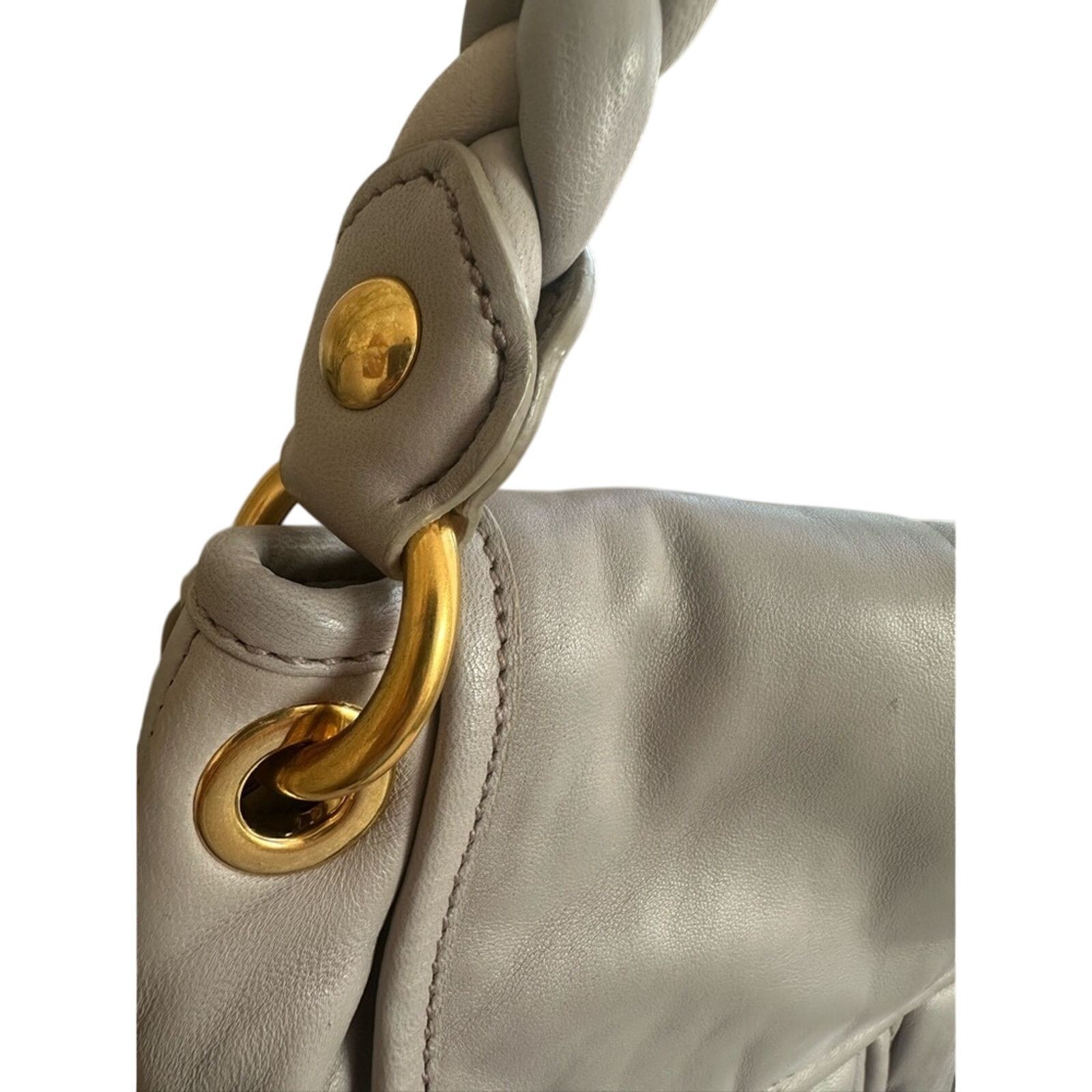 Miu Miu Miu Miu Matelassé Leather 2-Way Shoulder Bag Size ONE SIZE - 8 Thumbnail
