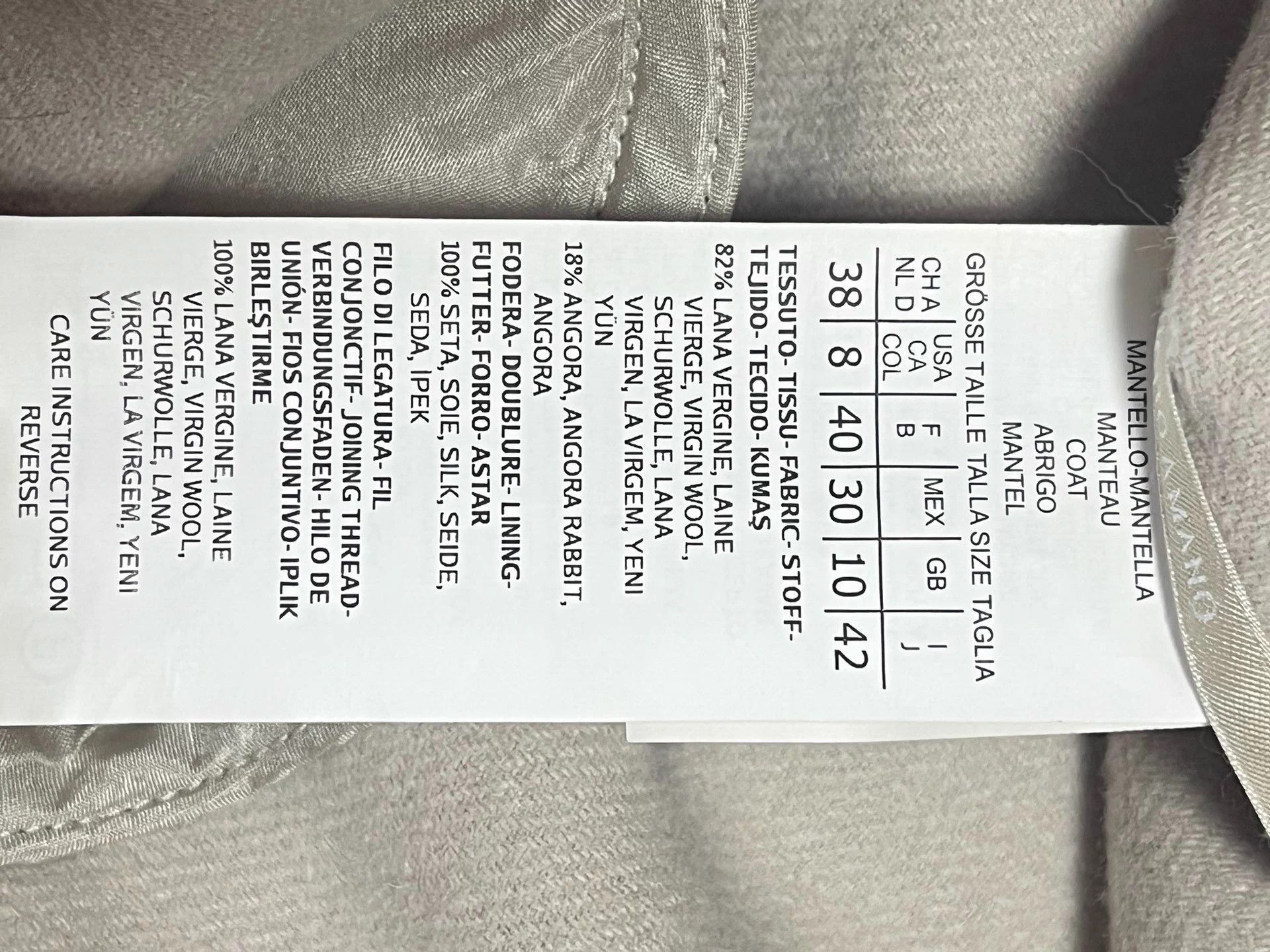 Max Mara MaxMara wool coat oversized large front pockets 38 Size S / US 4 / IT 40 - 8 Thumbnail