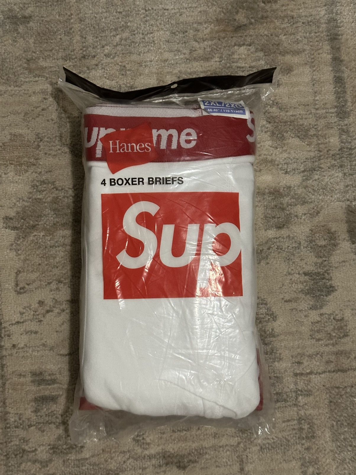 Supreme Supreme Hanes Boxers 4Pack XXL Grailed