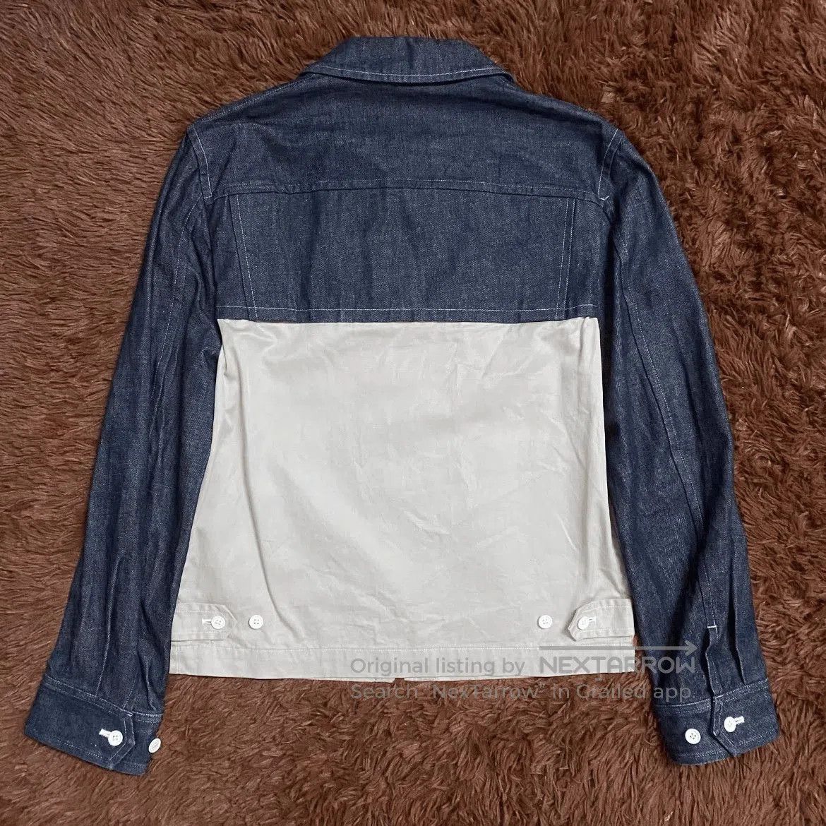 Comme des Garcons Homme Plus Comme Des Garcons Homme Plus 02SS Denim Joint Jacket. Size US M / EU 48-50 / 2 - 2 Thumbnail