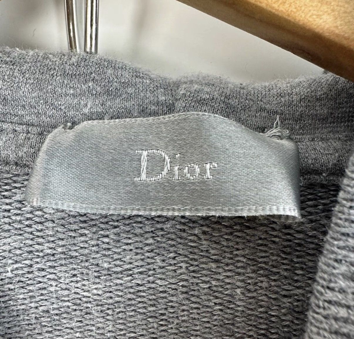 Dior DIOR Grey Rose Letter Print Hoodie K12 Size XS / US 0-2 / IT 36-38 - 4 Thumbnail