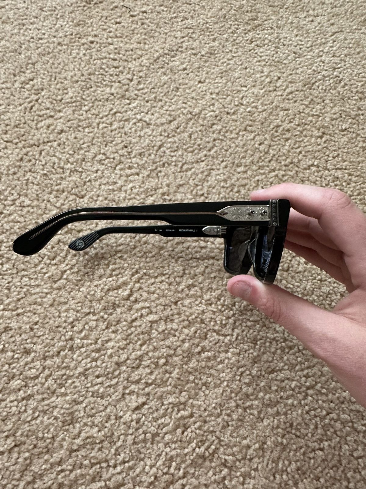 Chrome Hearts Chrome Hearts Midixathrill I Black Sunglasses & Case Size ONE SIZE - 4 Thumbnail