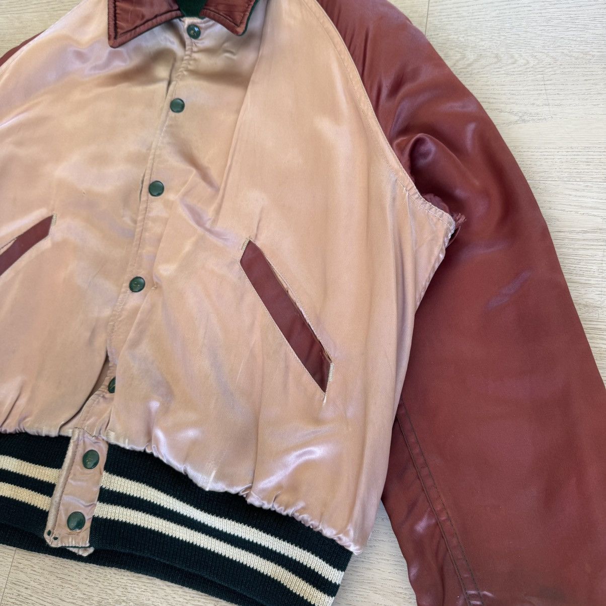 Other Vintage 50s Letter L Letterman Varsity 1955 Large Reversible Size US L / EU 52-54 / 3 - 5 Thumbnail