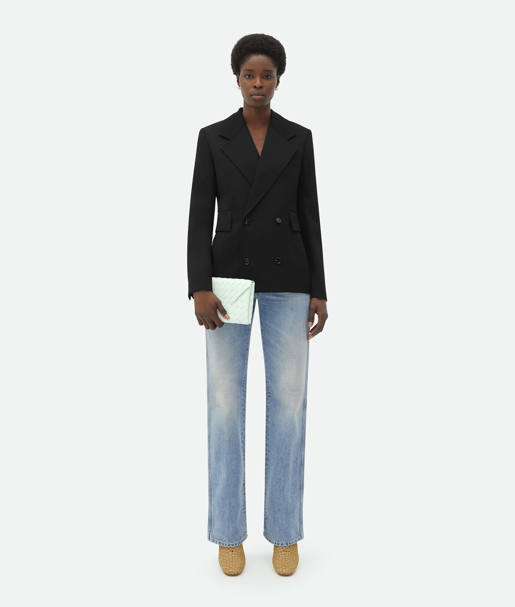 Bottega Veneta o1n1vont0425 Size: OS / Medium Origami Envelope Pouch Size ONE SIZE - 4 Thumbnail