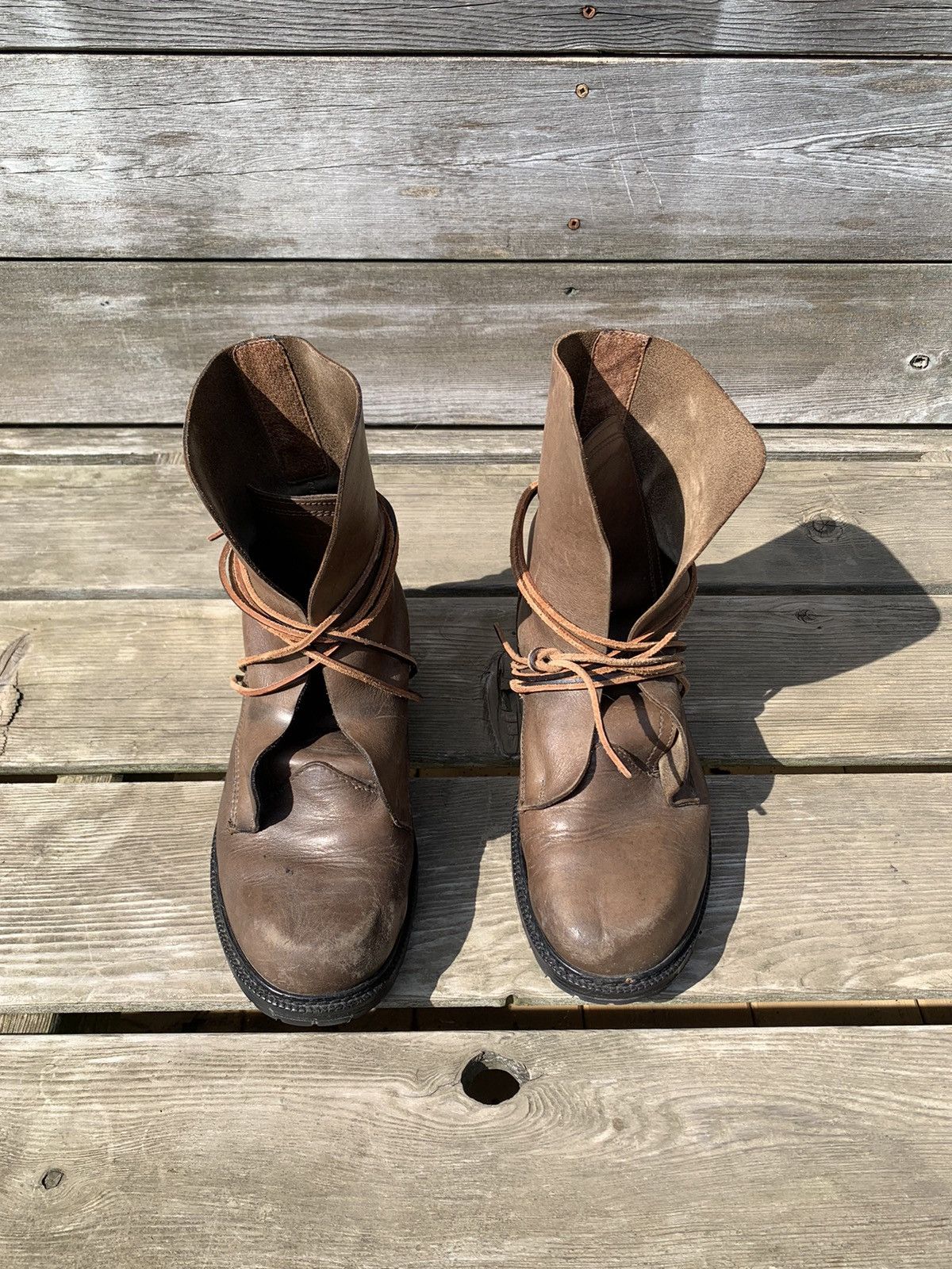 Dirk Bikkembergs Dirk Bikkembergs Hommes Brown Laces Through Heel 