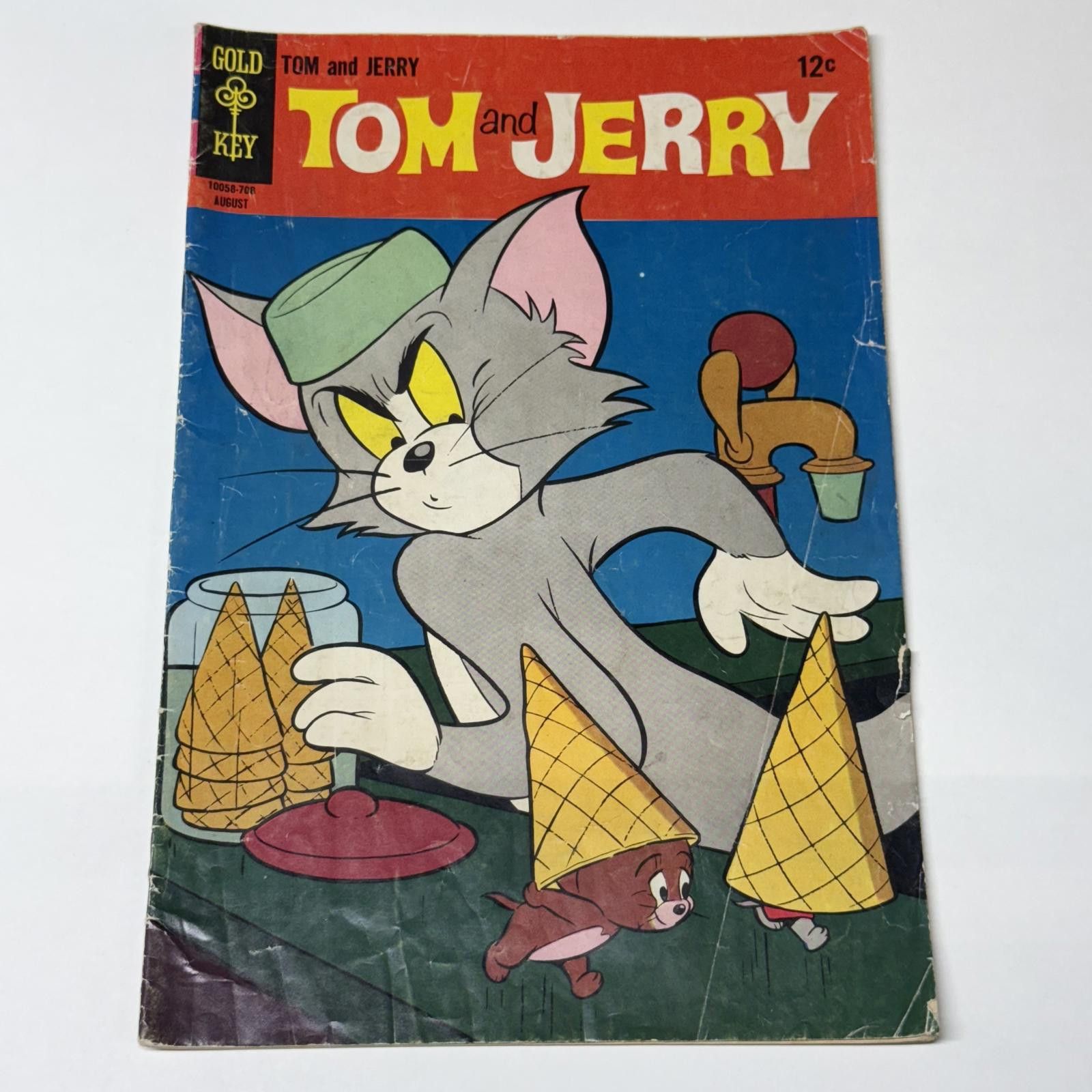 Designer Vtg Gold Key Tom and Jerry Comic Book - August 1967 Size ONE SIZE - 2 Thumbnail