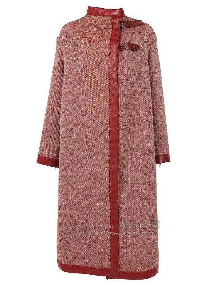 Hermes HERMES Oblique Weave Heavy Coat. Size US XS / EU 42 / 0 - 1 Thumbnail