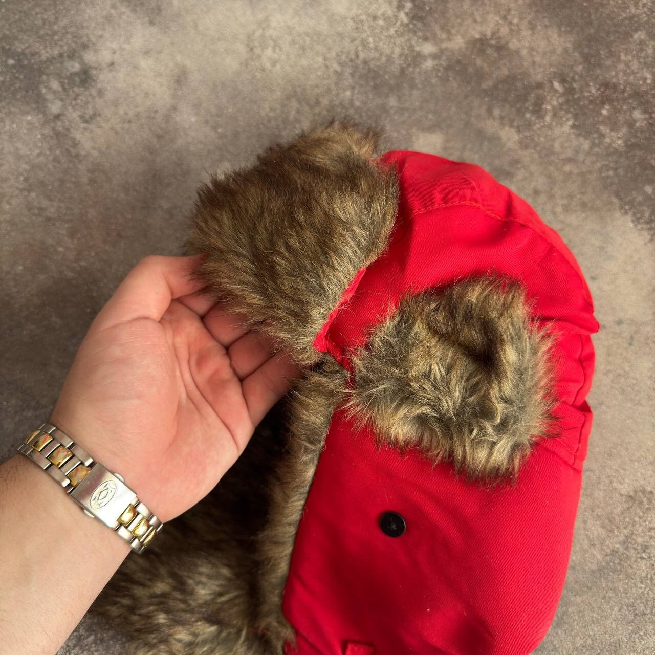 Hysteric Glamour × Japanese Brand × Vintage Amazing Faux Fur Y2K Ushanka Hat (Trapper Hat) Size ONE SIZE - 4 Thumbnail