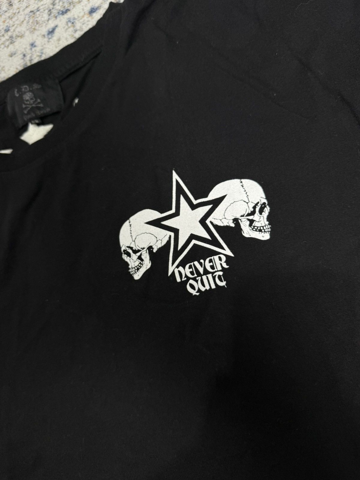 Hysteric Glamour Cds skull art punk style long sleeve Size US XL / EU 56 / 4 - 5 Thumbnail