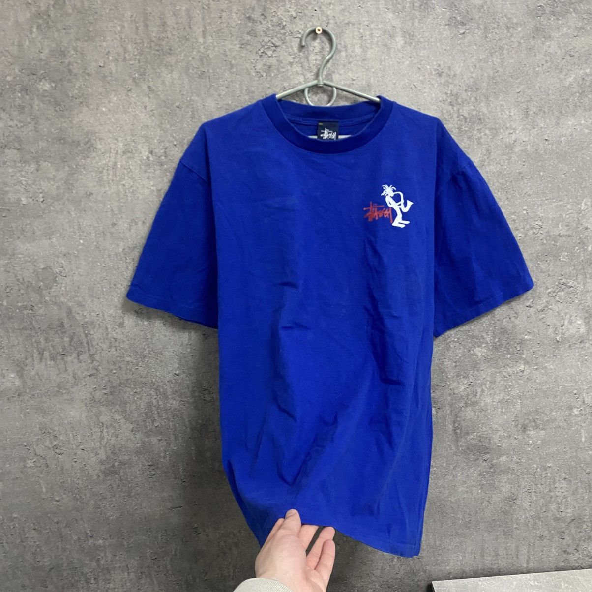Stussy Vintage Stussy T Shirt Tee Big Logo Baggy 90s Size US L / EU 52-54 / 3 - 3 Thumbnail