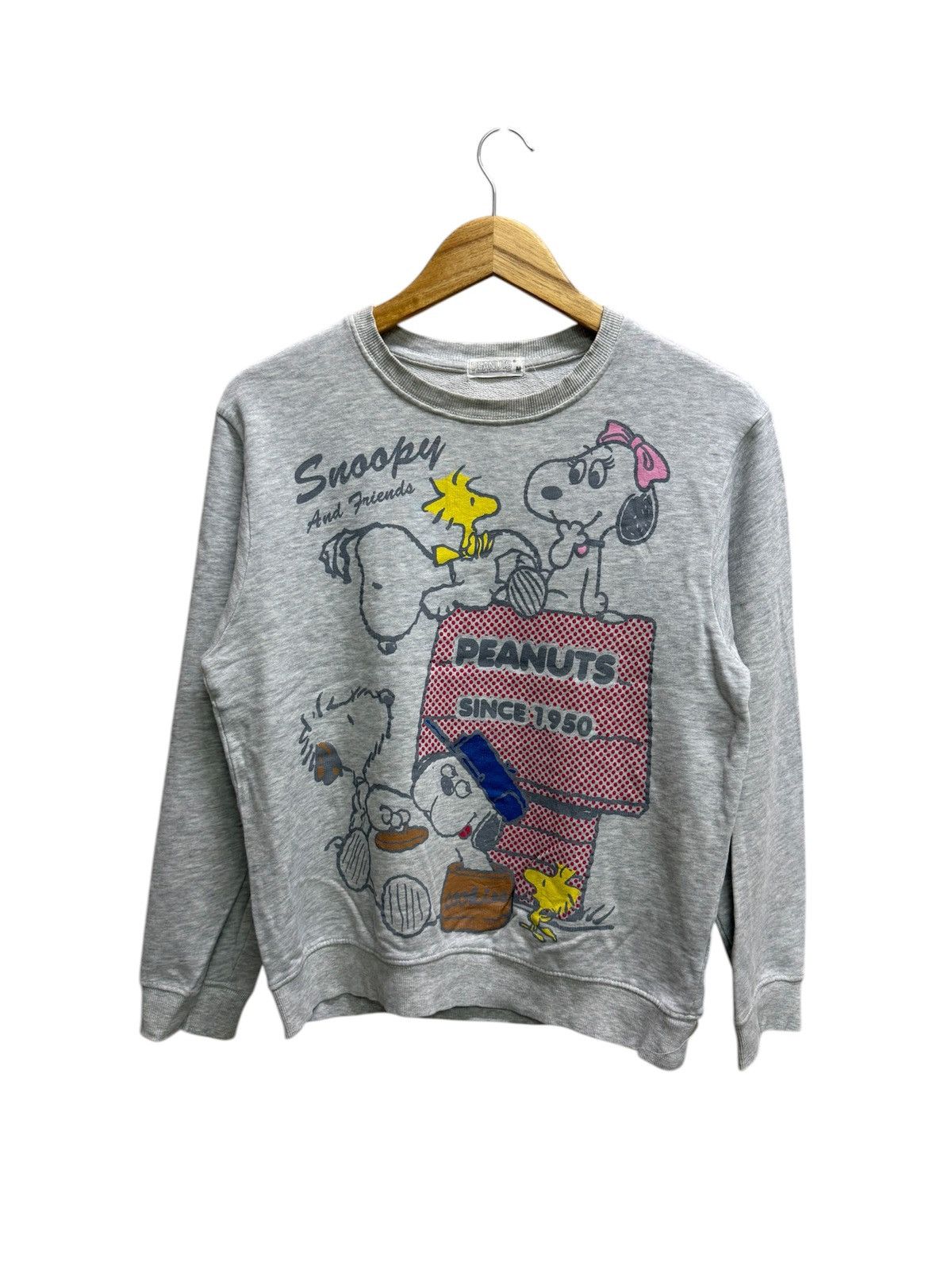 Peanuts Vintage Snoopy Peanuts Sweatshirt Size US S / EU 44-46 / 1 - 1 Thumbnail