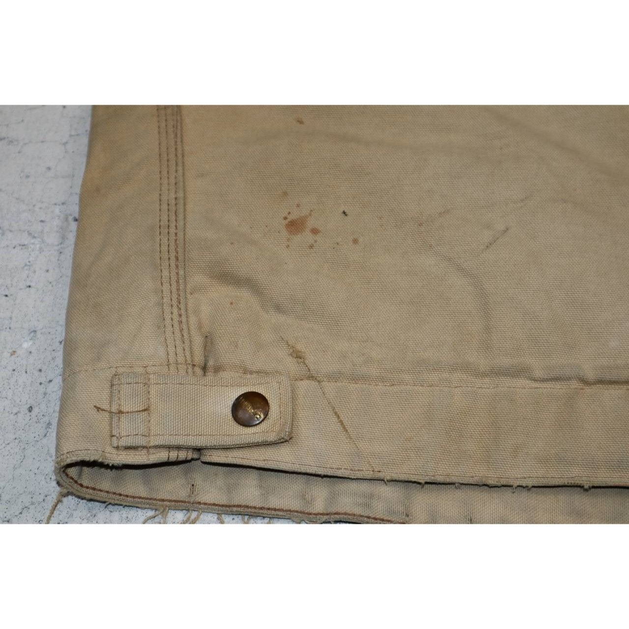 Carhartt Vintage 80s Carhartt Detroit Jacket XL Tan Canvas Workwear Size US XL / EU 56 / 4 - 13 Thumbnail
